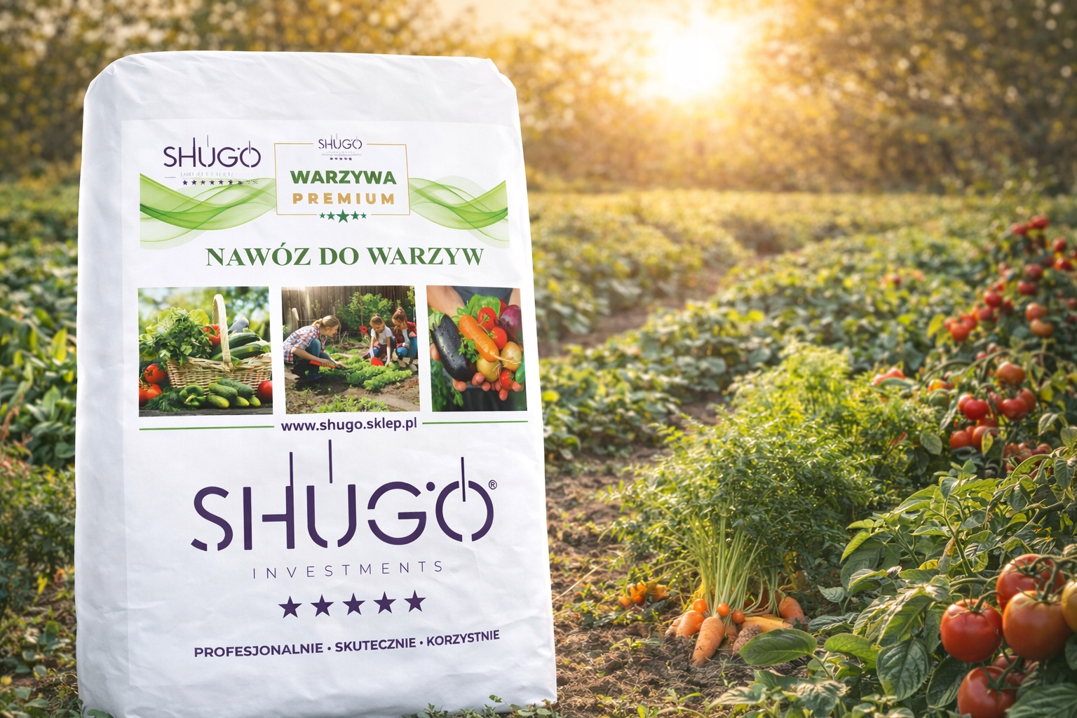Hnojivo pro Zeleniny 25 kg Shugo – Získejte krásnou, chutnou a bohatou zeleninu!