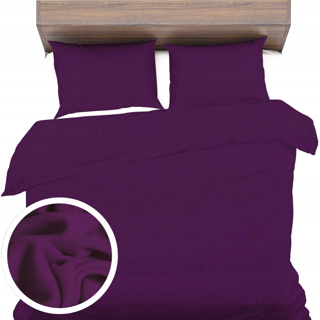 Fleece Povlečení 160x200+2x70x80 Fleece měkké teplé podzimní zimní teplé