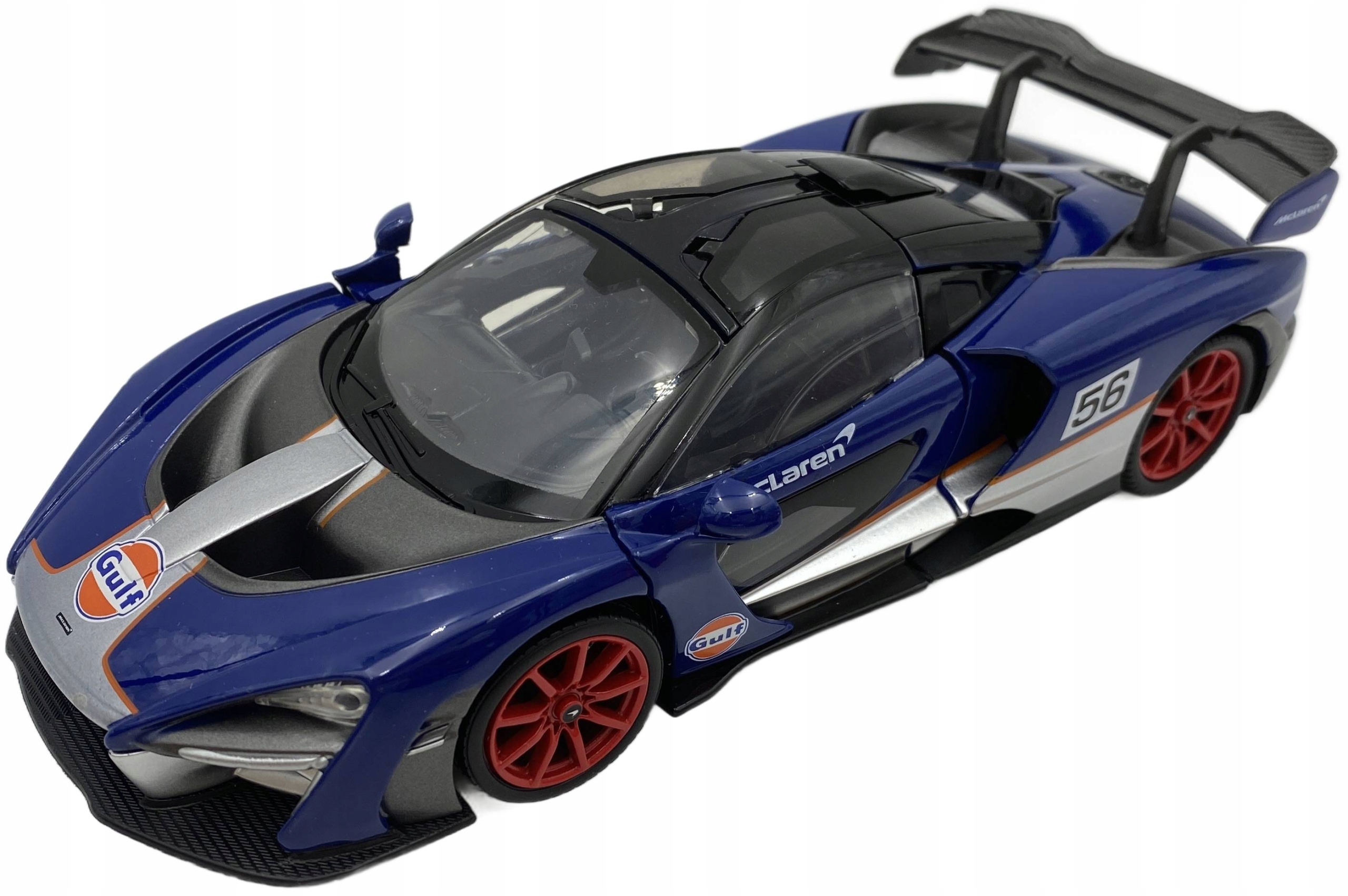 McLaren Senna Gulf model 1:24 Motormax 79668
