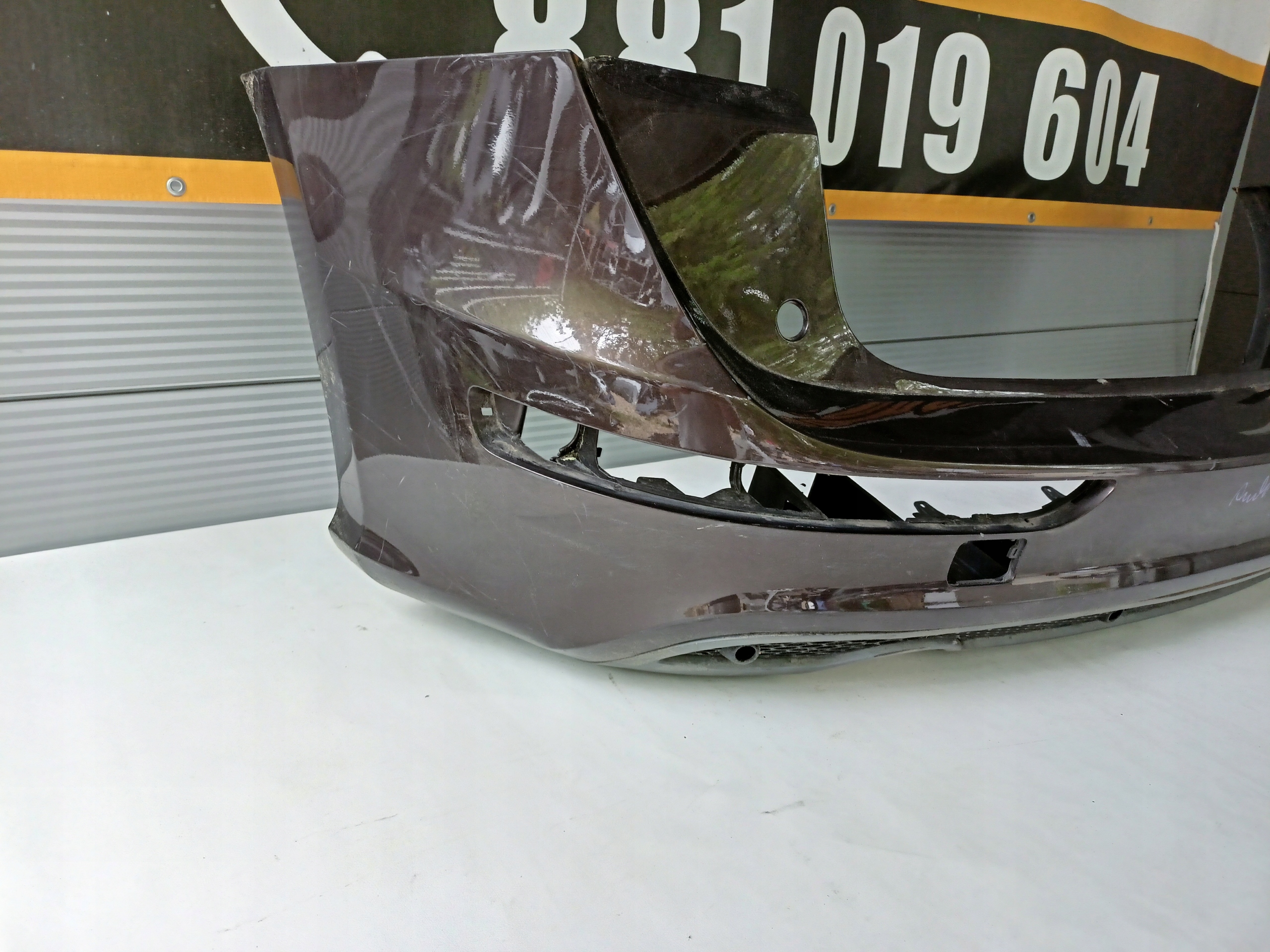 bumper rear Audi Q5 S-line 8R 8-15