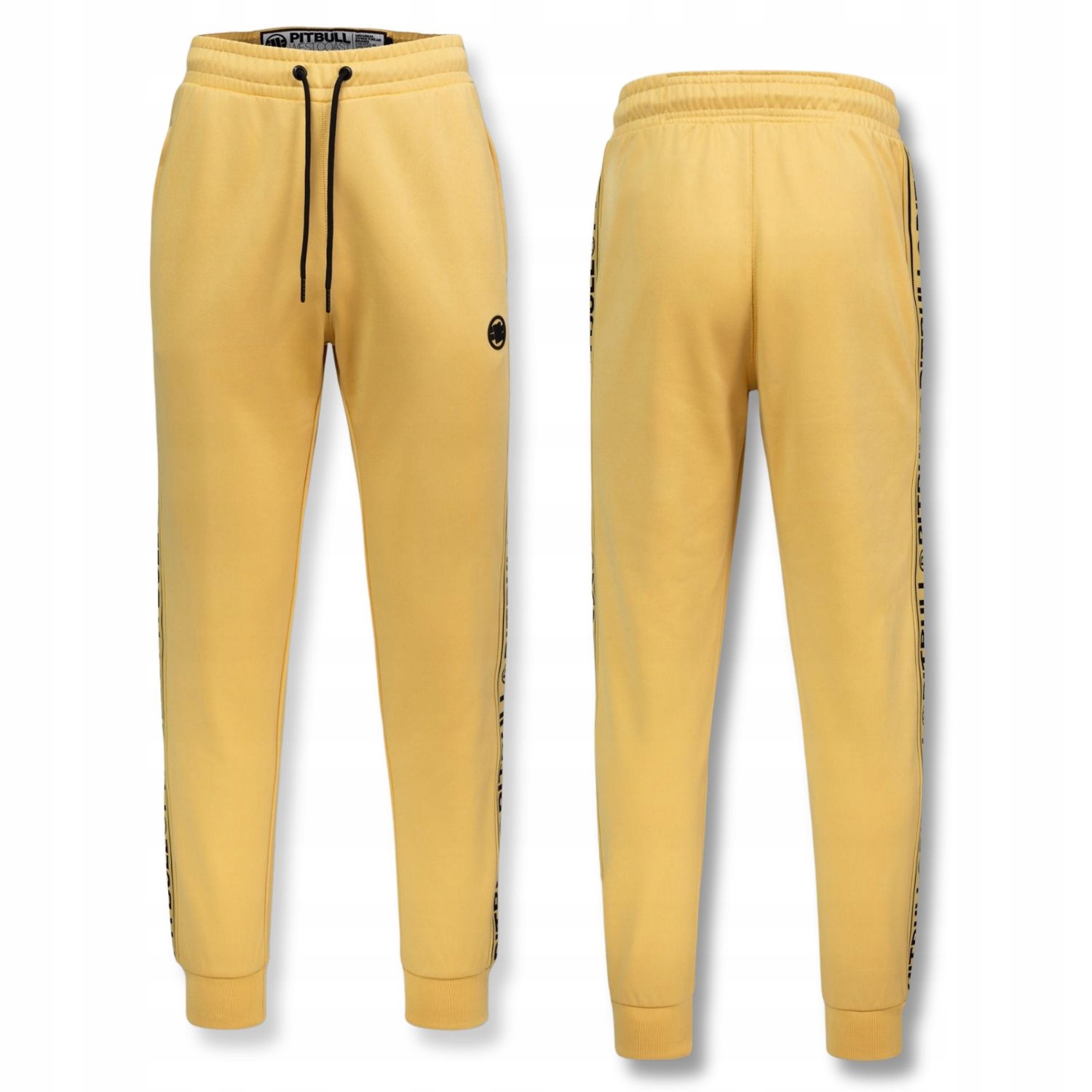 Pánské tepláky Pitbull Oldschool Tape Logo Klasik Lampasy Teplákovka