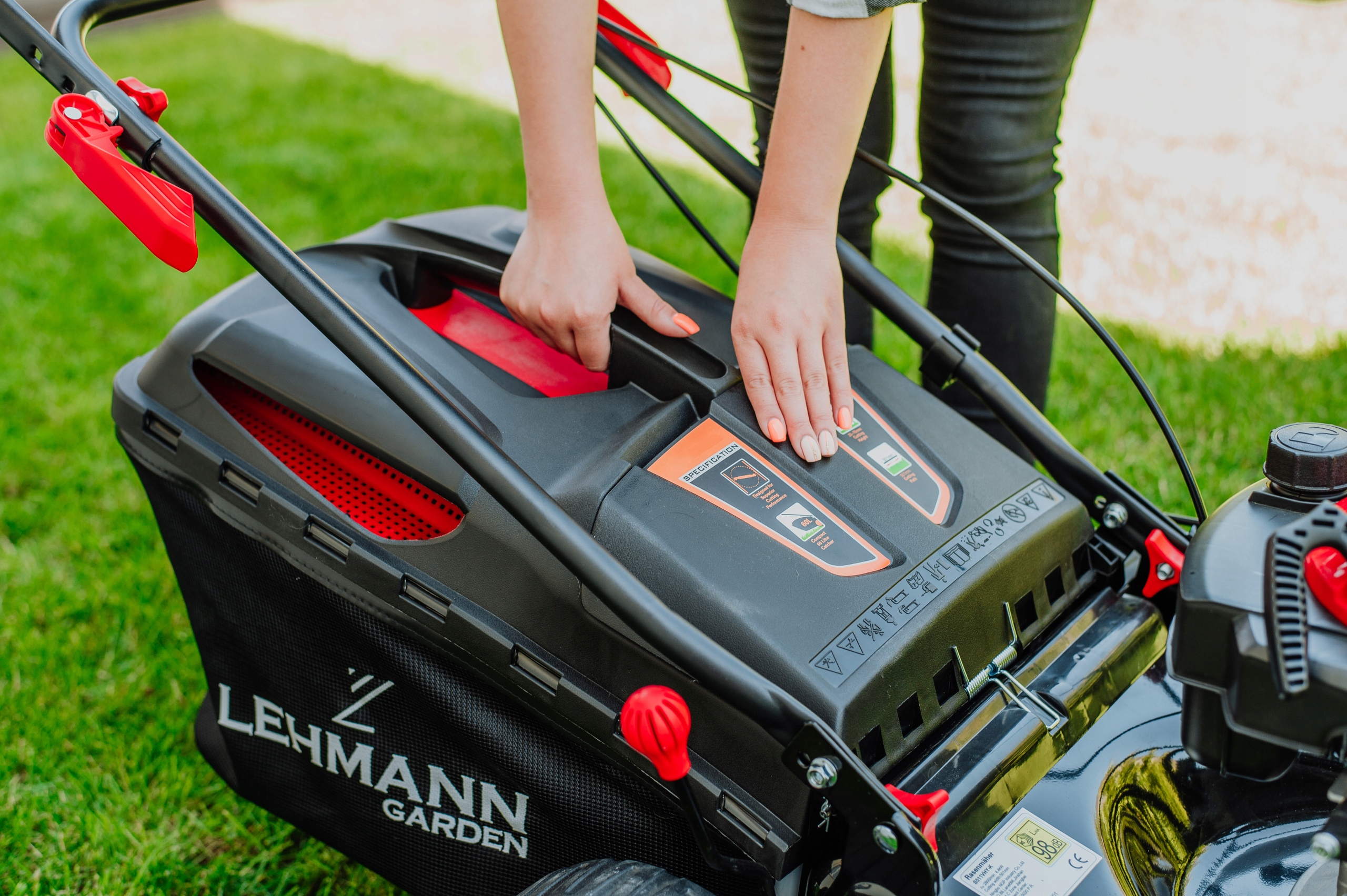 KOSIARKA SPALINOWA LEHMANN 53CM NAPĘD 9W1 MOCNA 9KM POWŁOKA OCHRONNA Europejski standard emisji spalin EURO 5