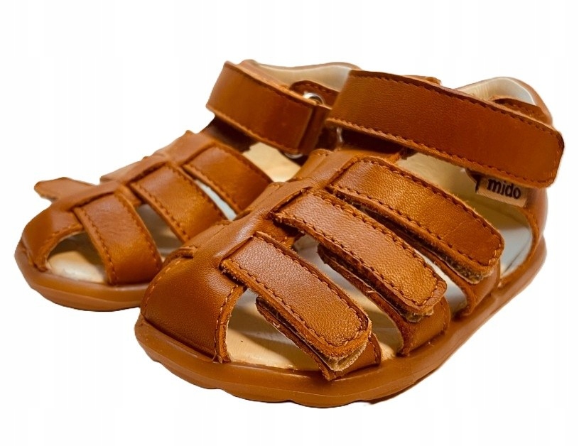 Sandały Dziecięce Barefoot Mido Shoes Rudy Lico R.21