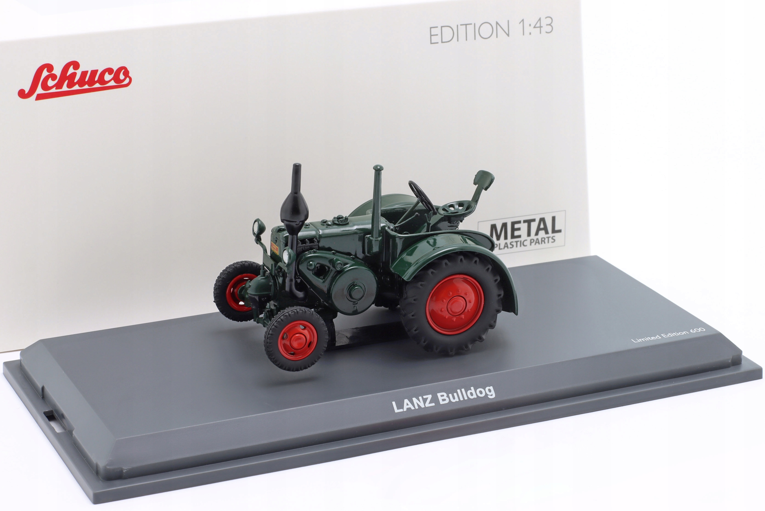 Schuco Lanz Bulldog Traktor 1939 Tmavě zelená 1:43