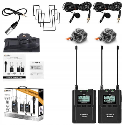 Kondenzátorový mikrofon Comica CVM-WM200C