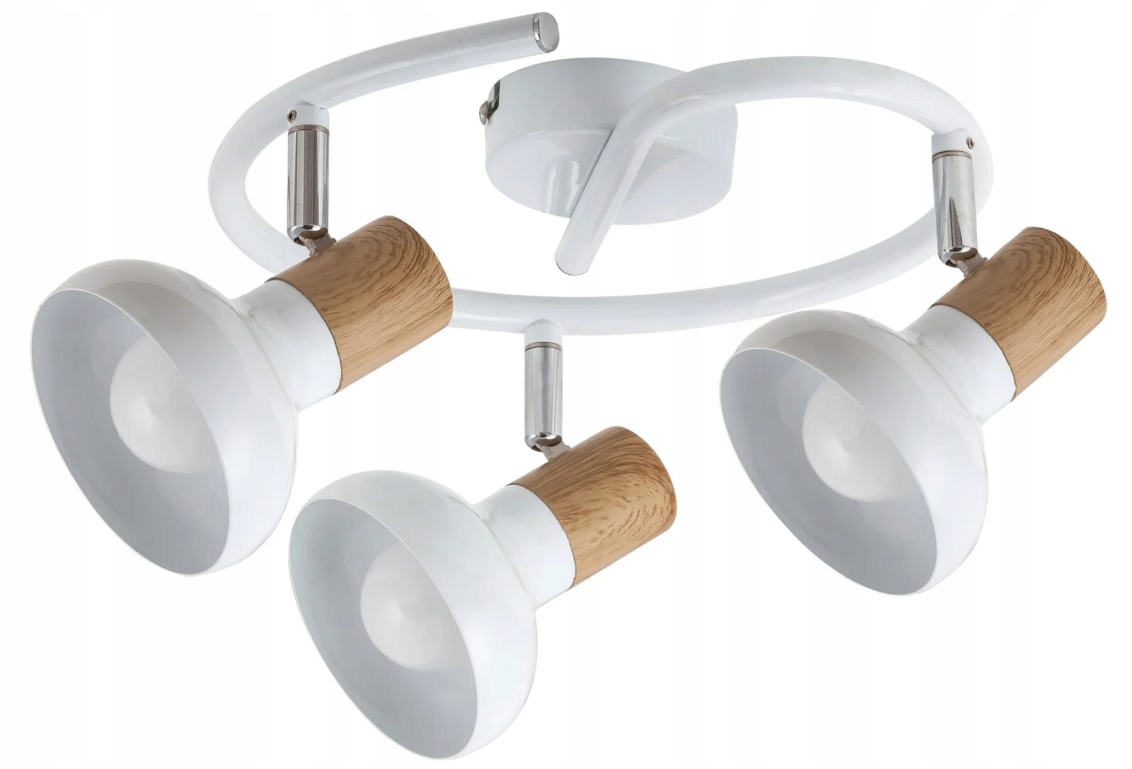 Škandinávska stropná lampa E14 3x40W biela 5946 Holly Rabalux