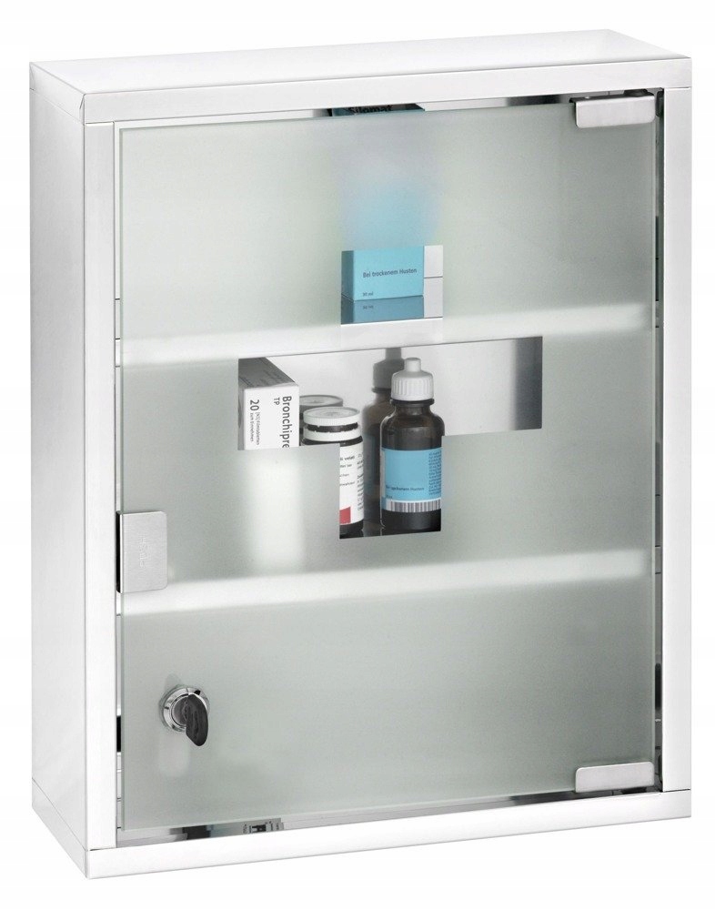 SZAFKA NA LEKI wisząca APTECZKA ZAMYKANA WENKO Rodzaj wisząca / stacjonarna