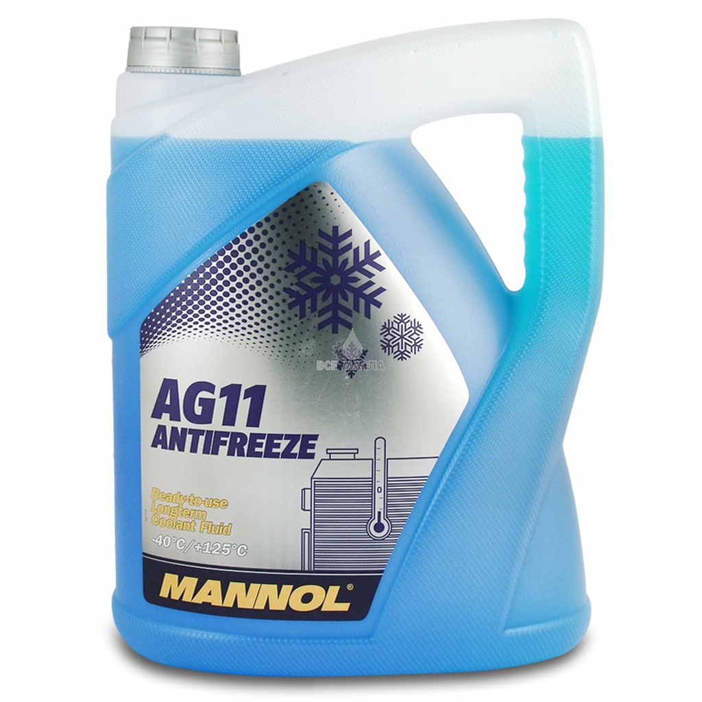 Mannol Ag 11 5L Płyn Do Chłodnic Niebieski