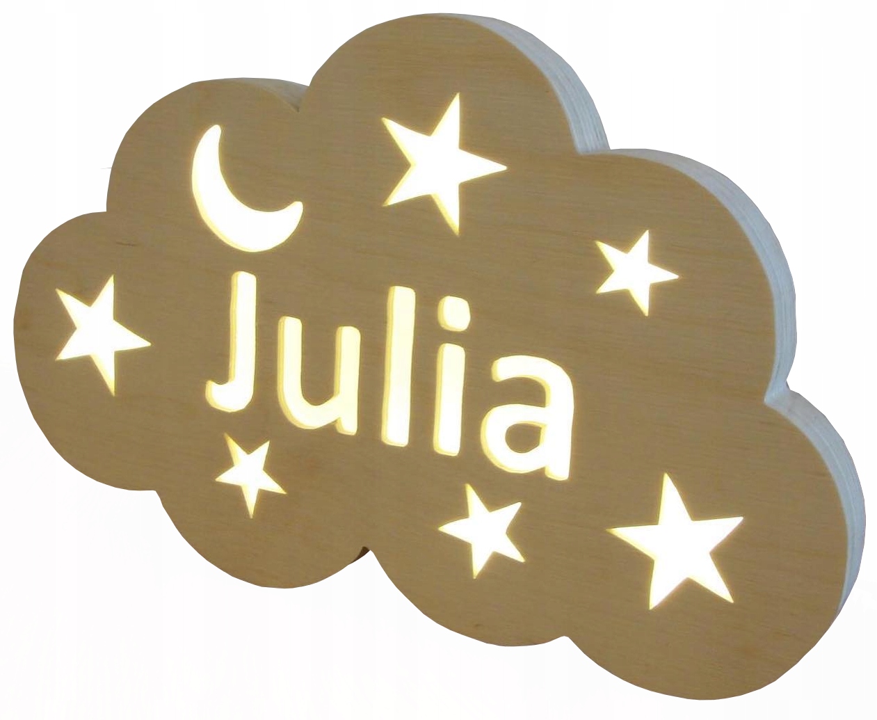 Ночник облако LED с именем автономная!