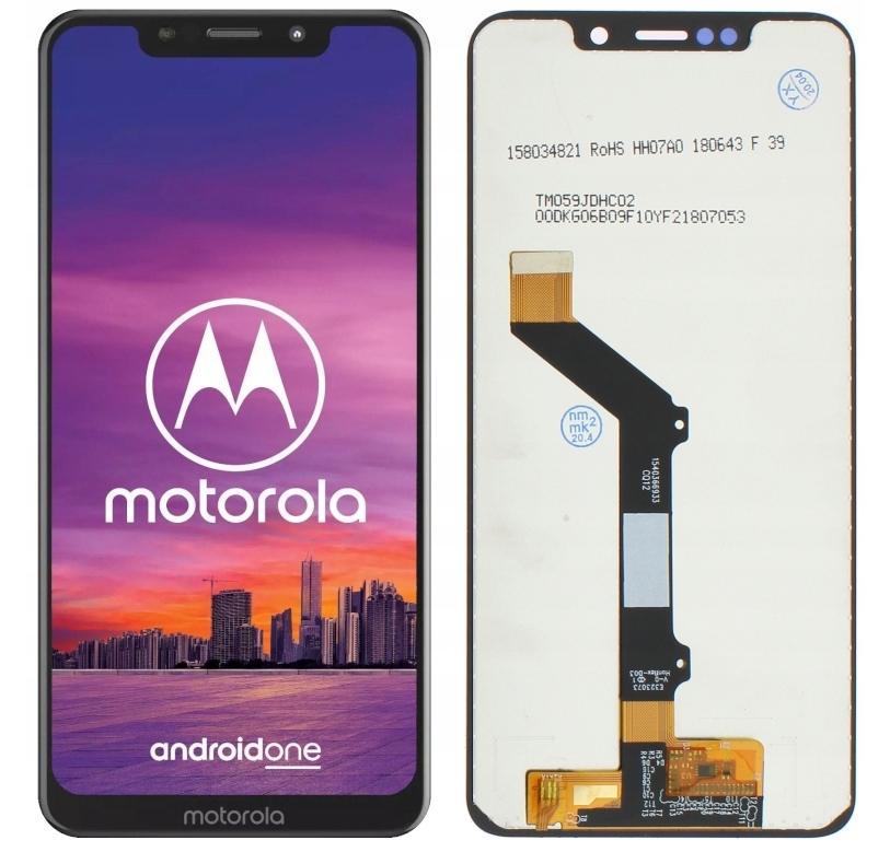 LCD displej Moto One Černý