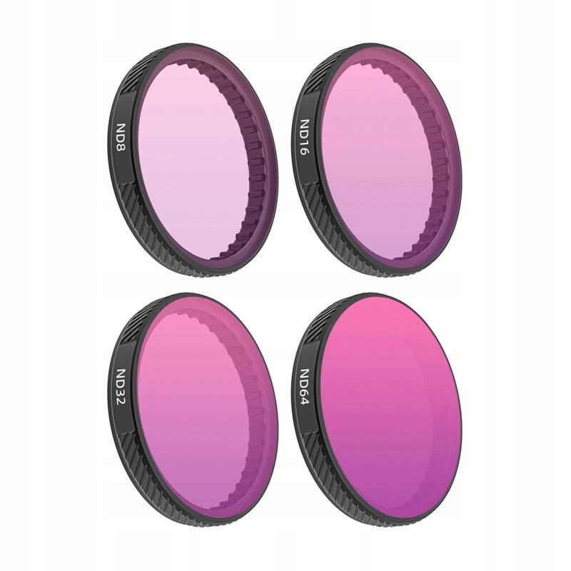 Sunnylife Sada Nd filtrů 8 16 32 64 pro kamery Dji Osmo Action 5 Pro 4 3