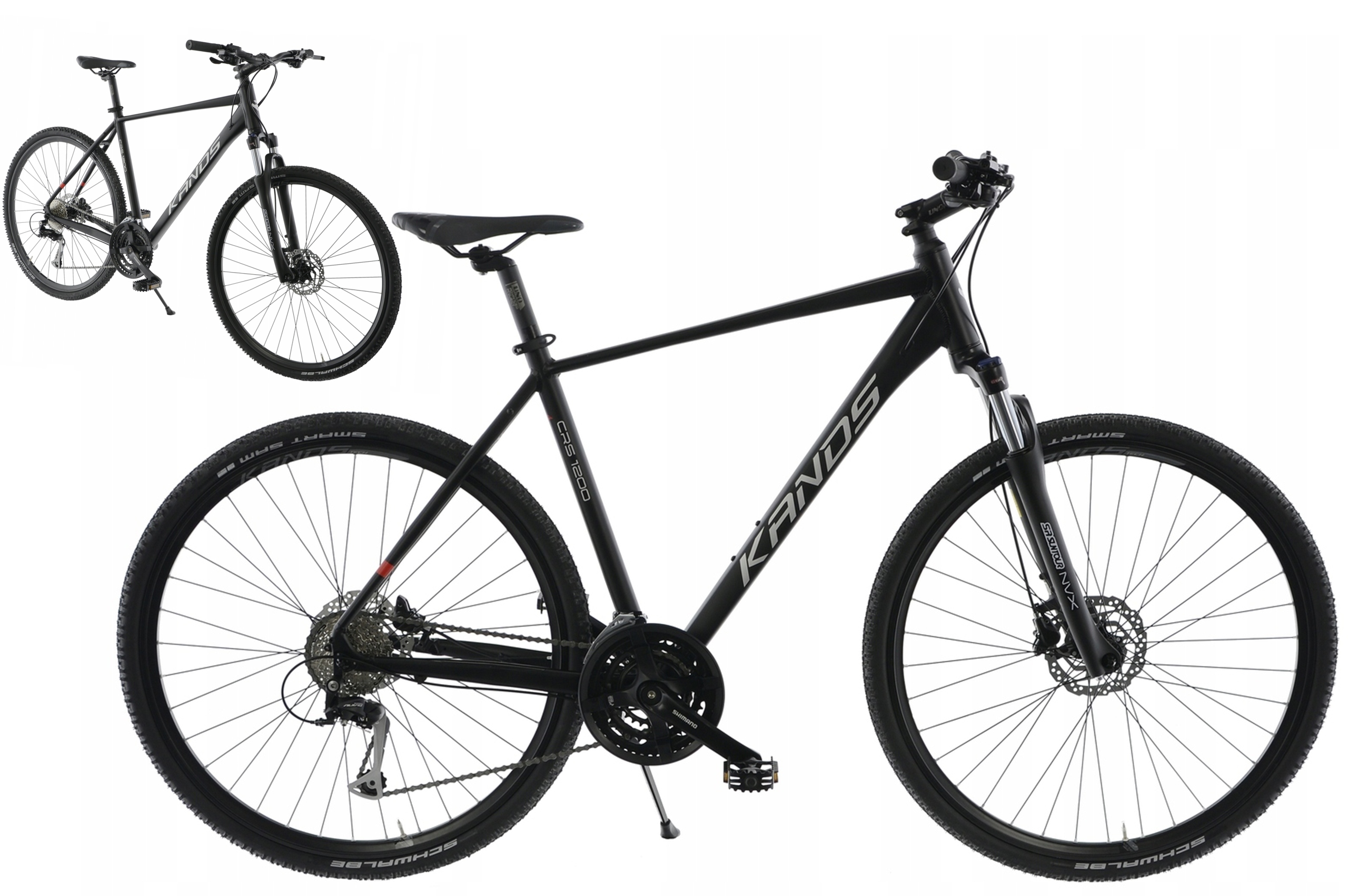 Rower Crossowy 28" Kands Crs 1200 rama 21" czarny R24