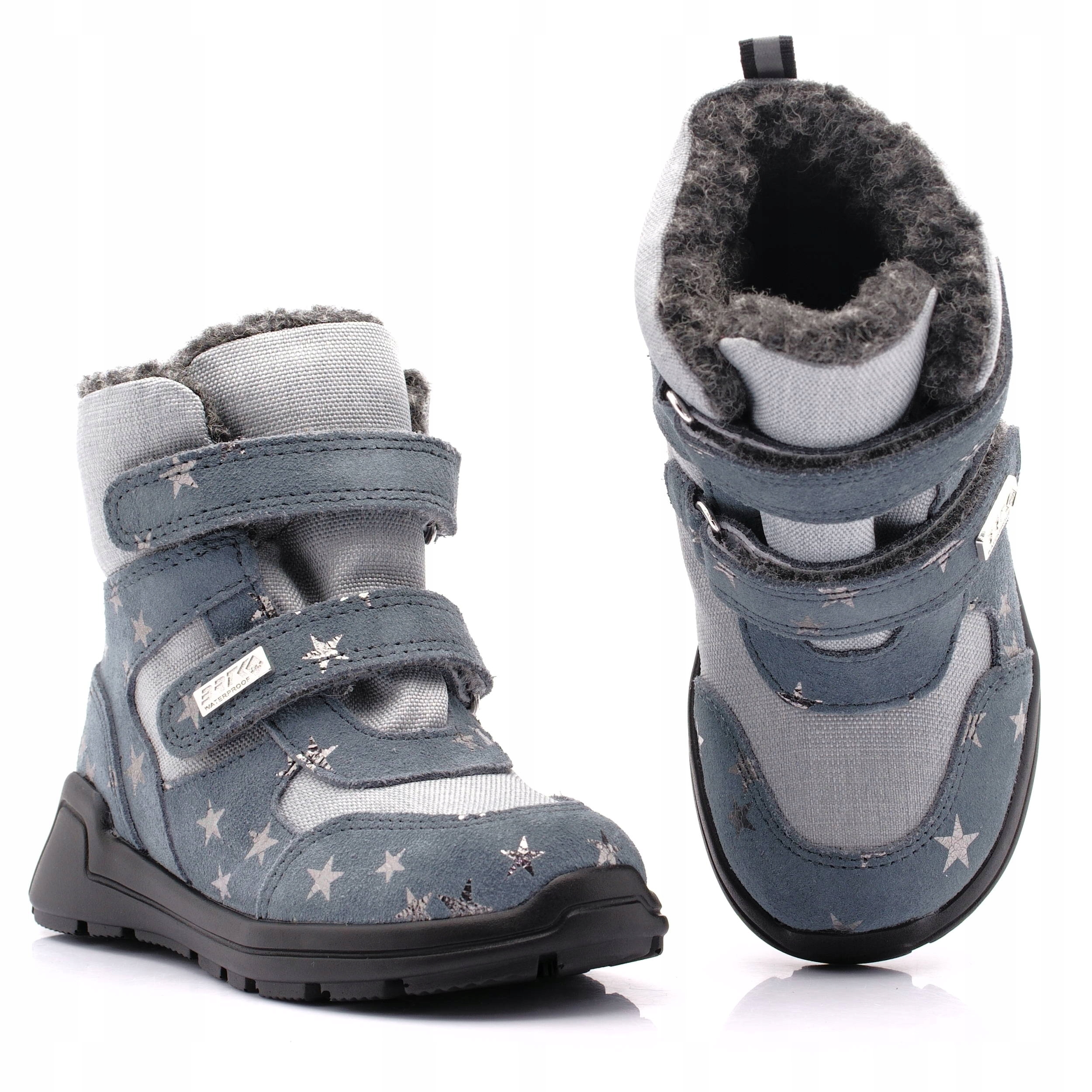 BARTEK BUTY ZIMOWE TRZEWIKI OCIEPLANE KOZAKI 21 Płeć chłopcy dziewczynki