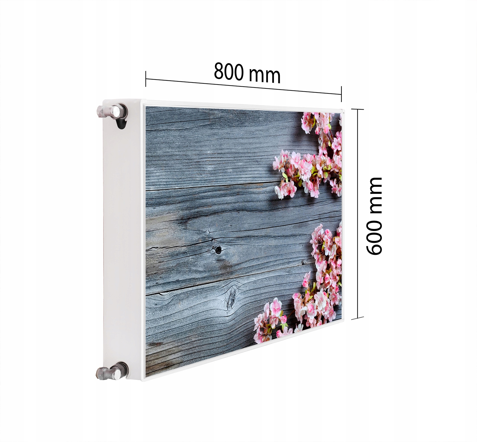 Magnetická Krytka Na Radiátor 80x60 Dřevo Podložka Magnet