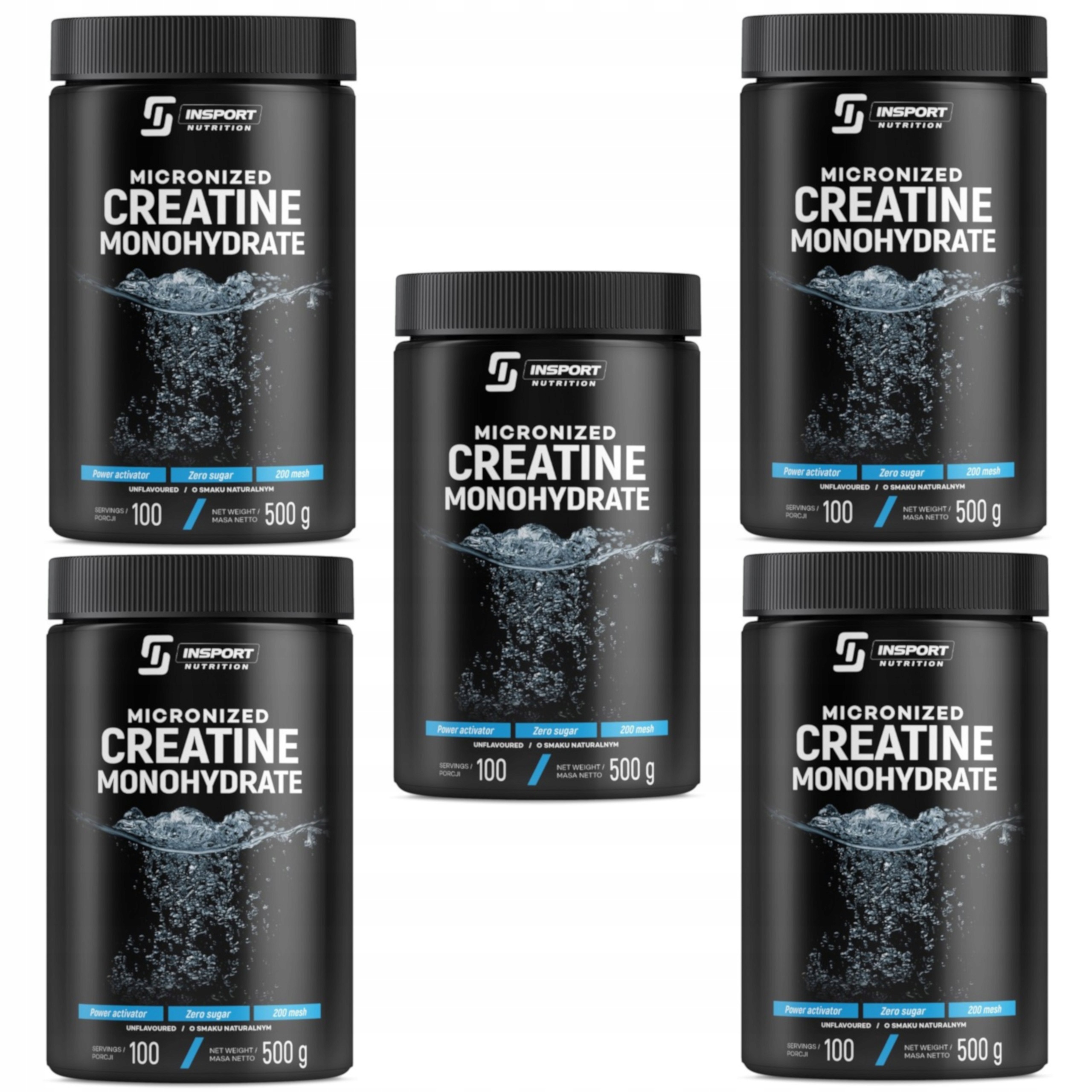 Insport Kreatin Monohydrát 2500 g Energie Síla Regenerace Mozku Paměť