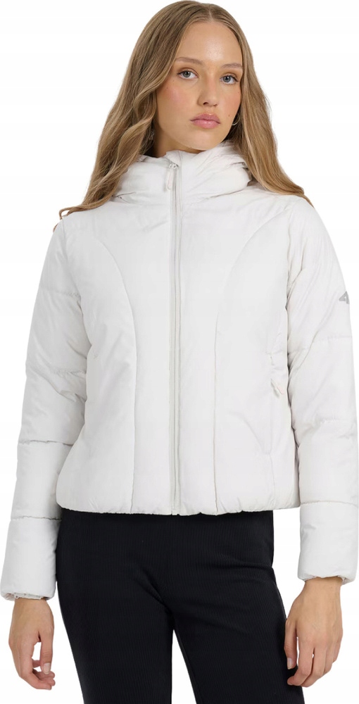 Dámská Péřová Bunda 4F F0706 Šedá 4FRAW25TDJAF0706 27S vel. S