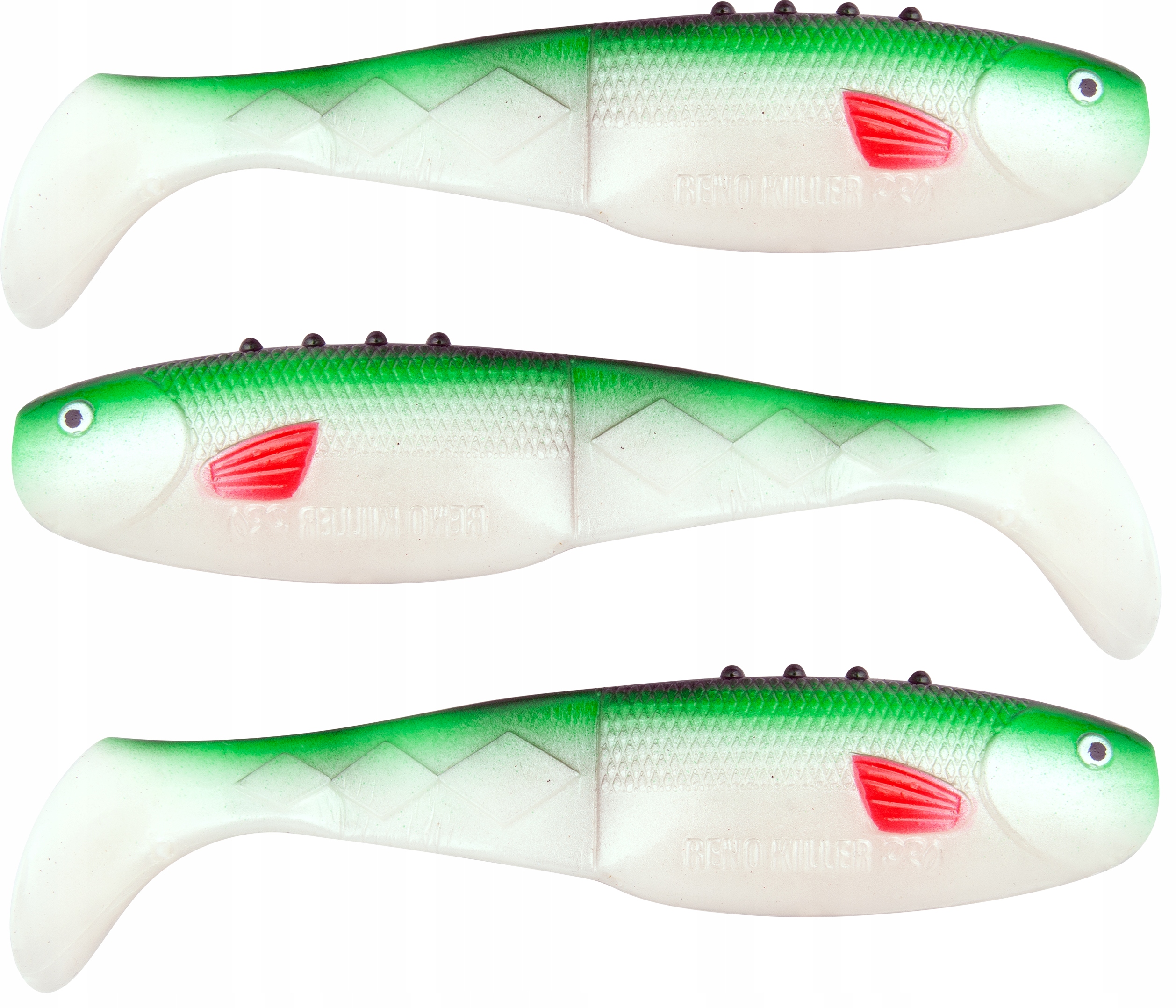 Łowne Gumy rippery shady kopytka DRAGON Reno Killer PRO 8,5cm/3sztuki P-BQ