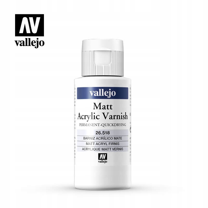 

Vallejo 26518 Matt Acrylic Varnish (lakier matowy)