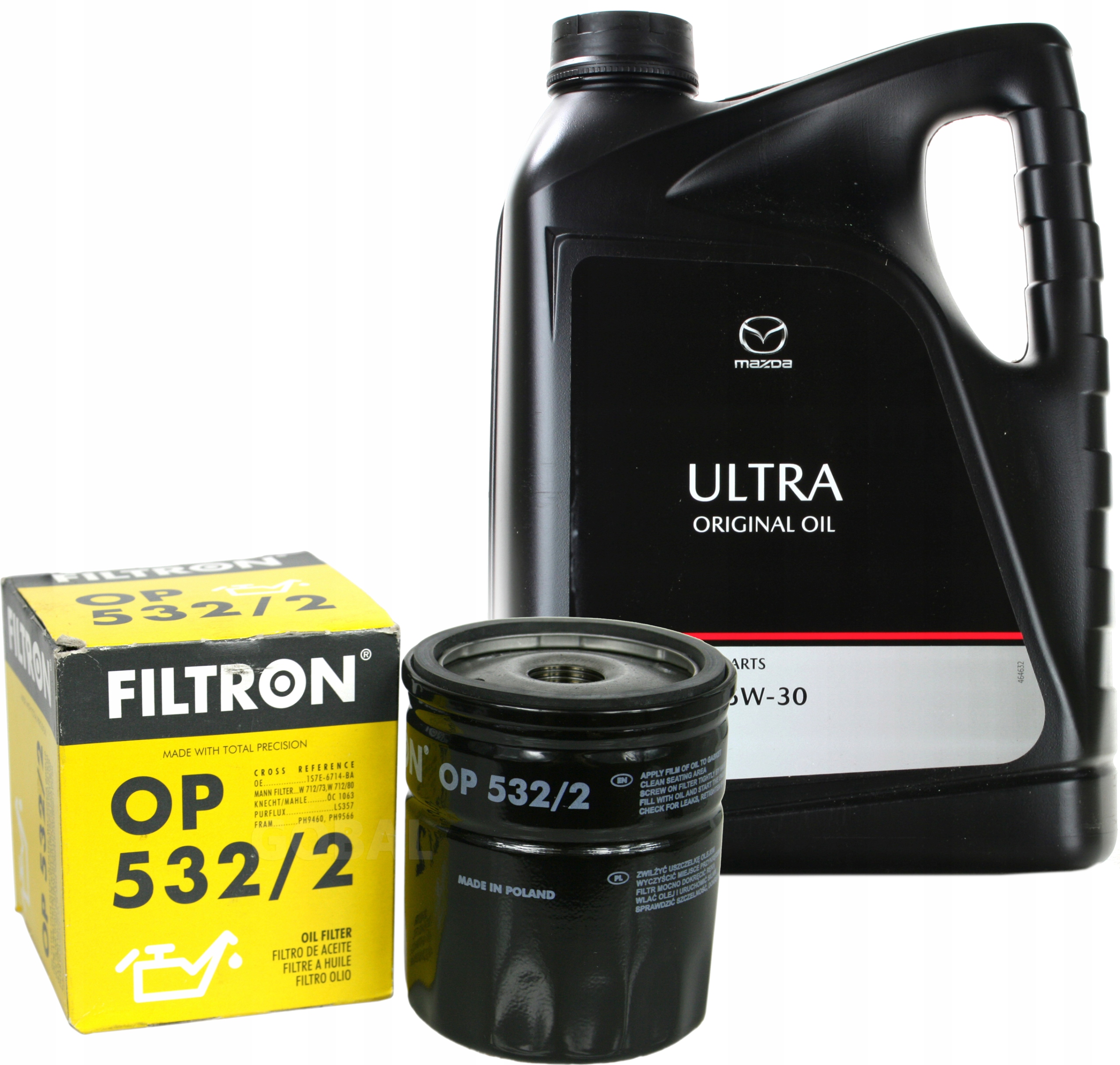 Olej Mazda Ultra 5W30 5L Filtr Oleju