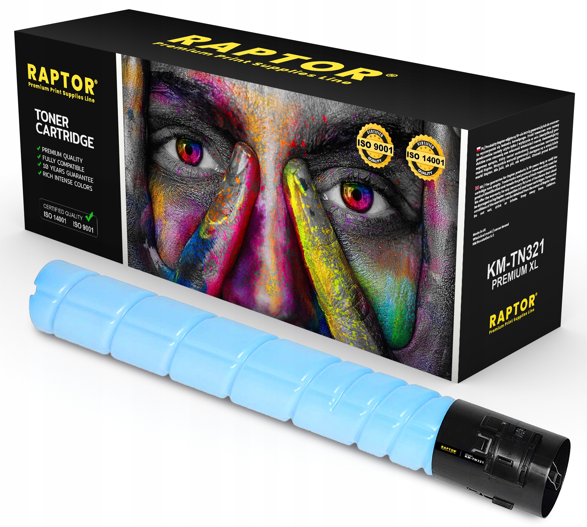 Toner Pro Konica Minolta C364e C224e C284 TN321C