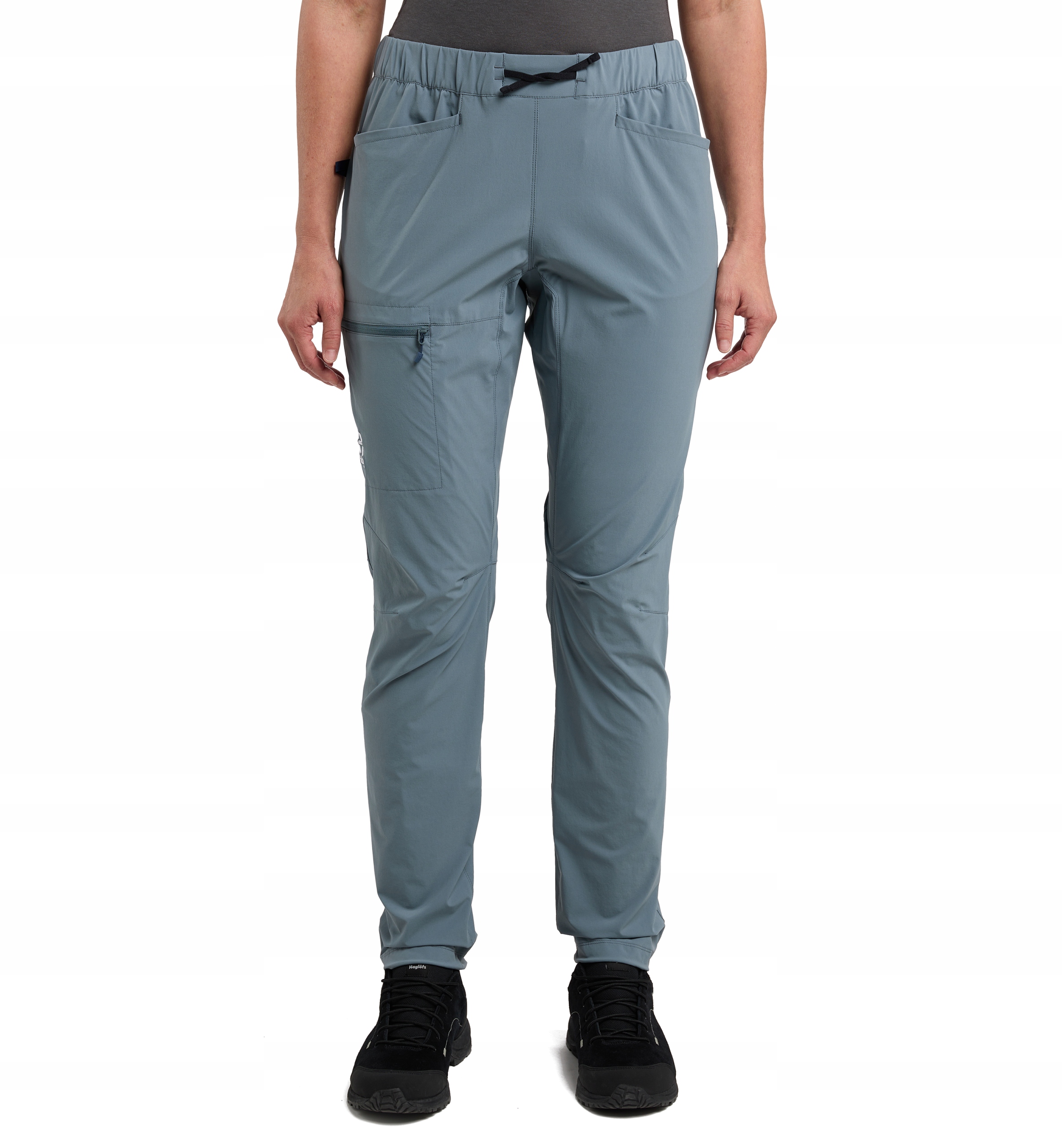 Horolezecké nohavice Haglofs ROC Lite Standard - dámske - Steel Blue