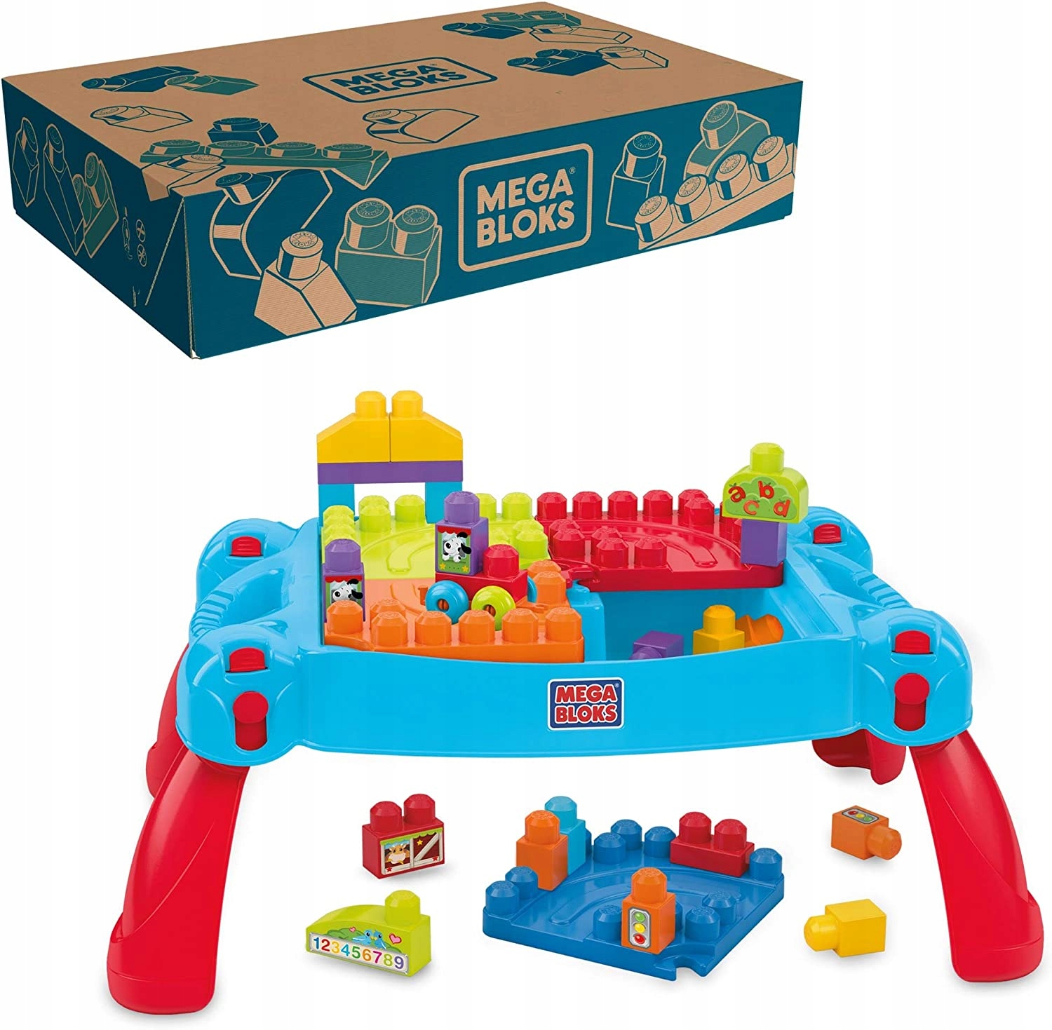 

Bloks Stolik Z Klockami Do Budowania CNM42