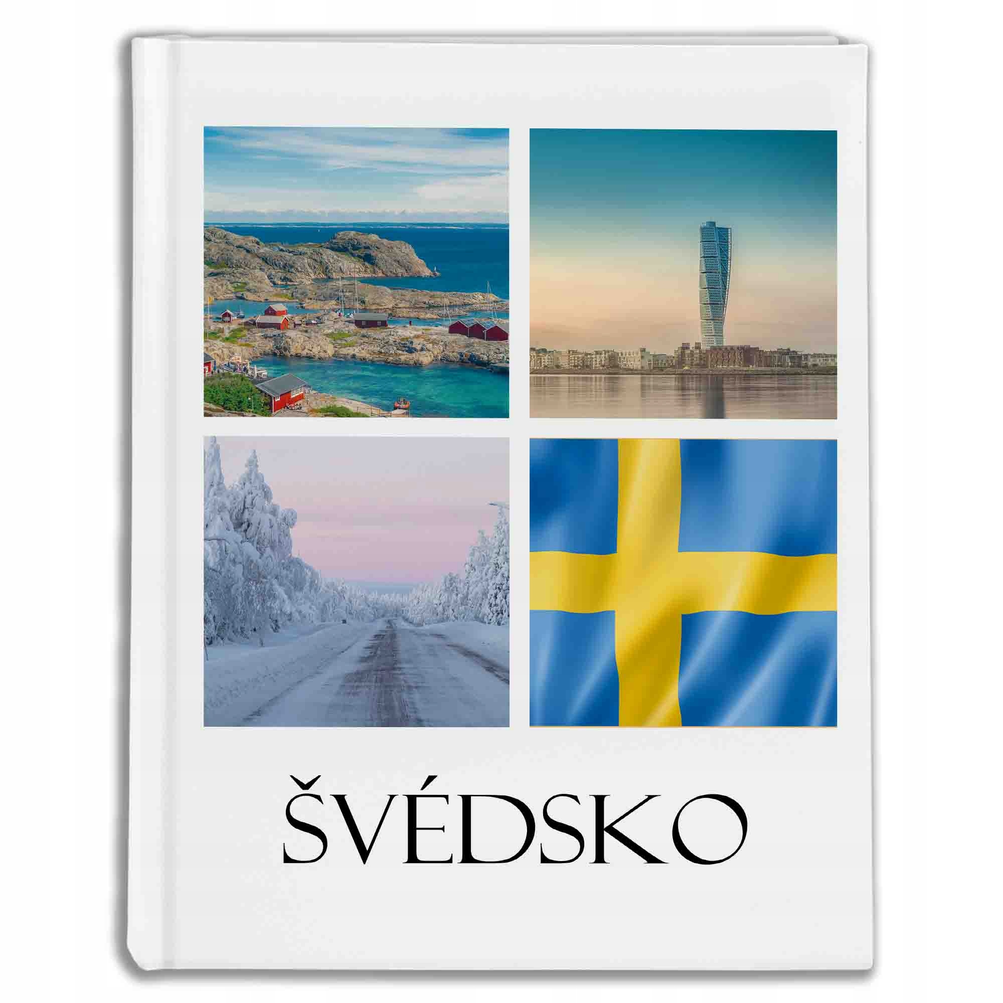 Tradiční album s 30 černými listy 19,5x26 cm Švédsko 726(cz)