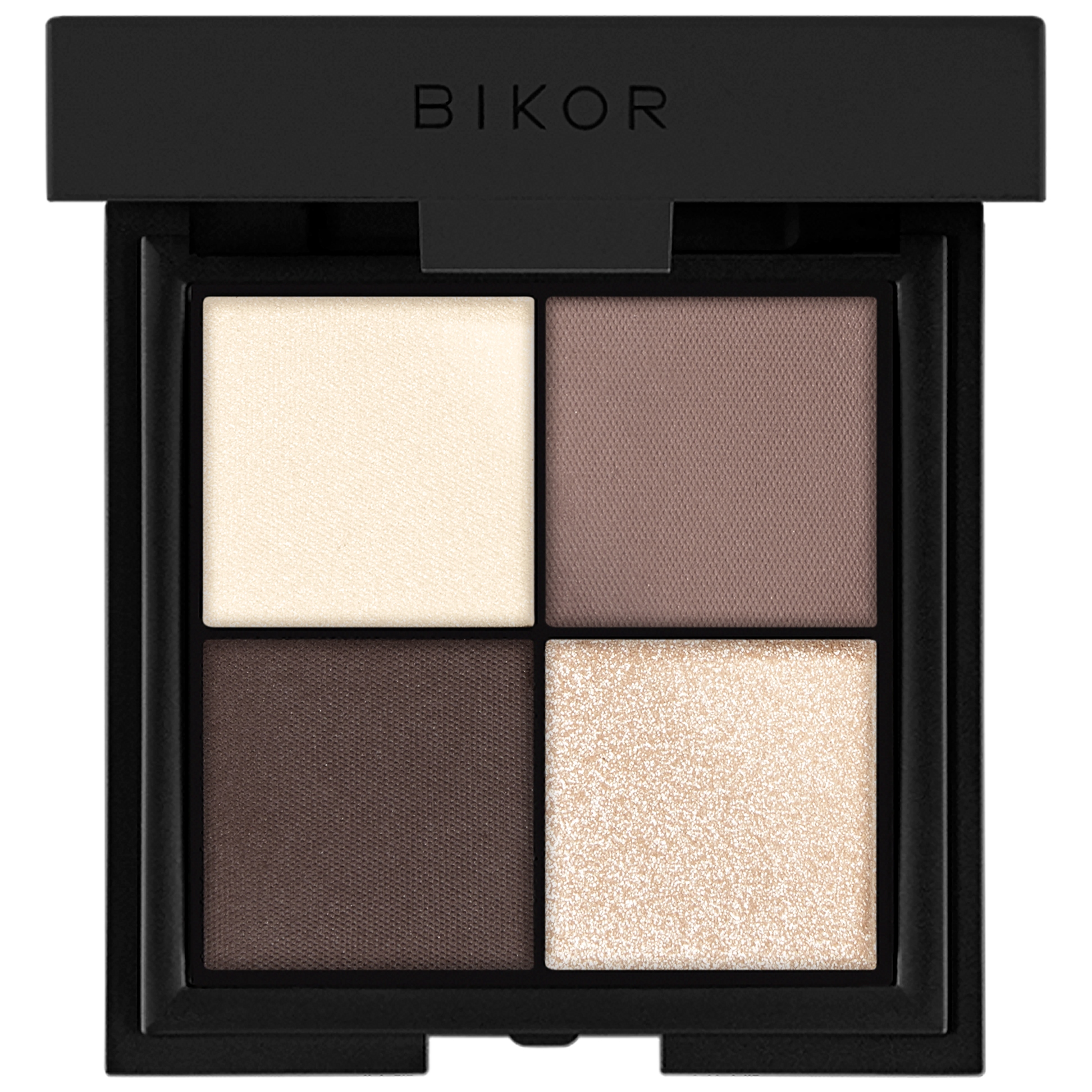 Oční Stíny Morocco N°11 Bikor Nude Hnědé Černá Béžová Matná Saténová Paletka