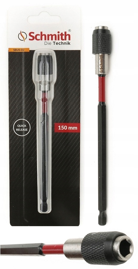 

Uchwyt Do Bitów Udarowy Samozacisk 150mm Schmith