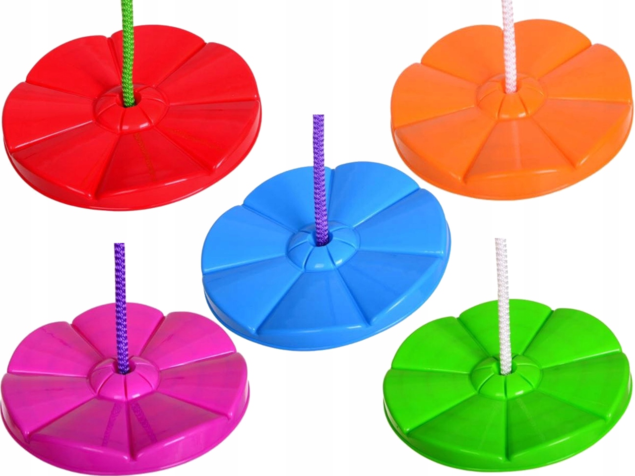 OKRĄGŁA HUŚTAWKA STOKROTKA Ogrodowa Deska Kwiatek Kod producenta D9076