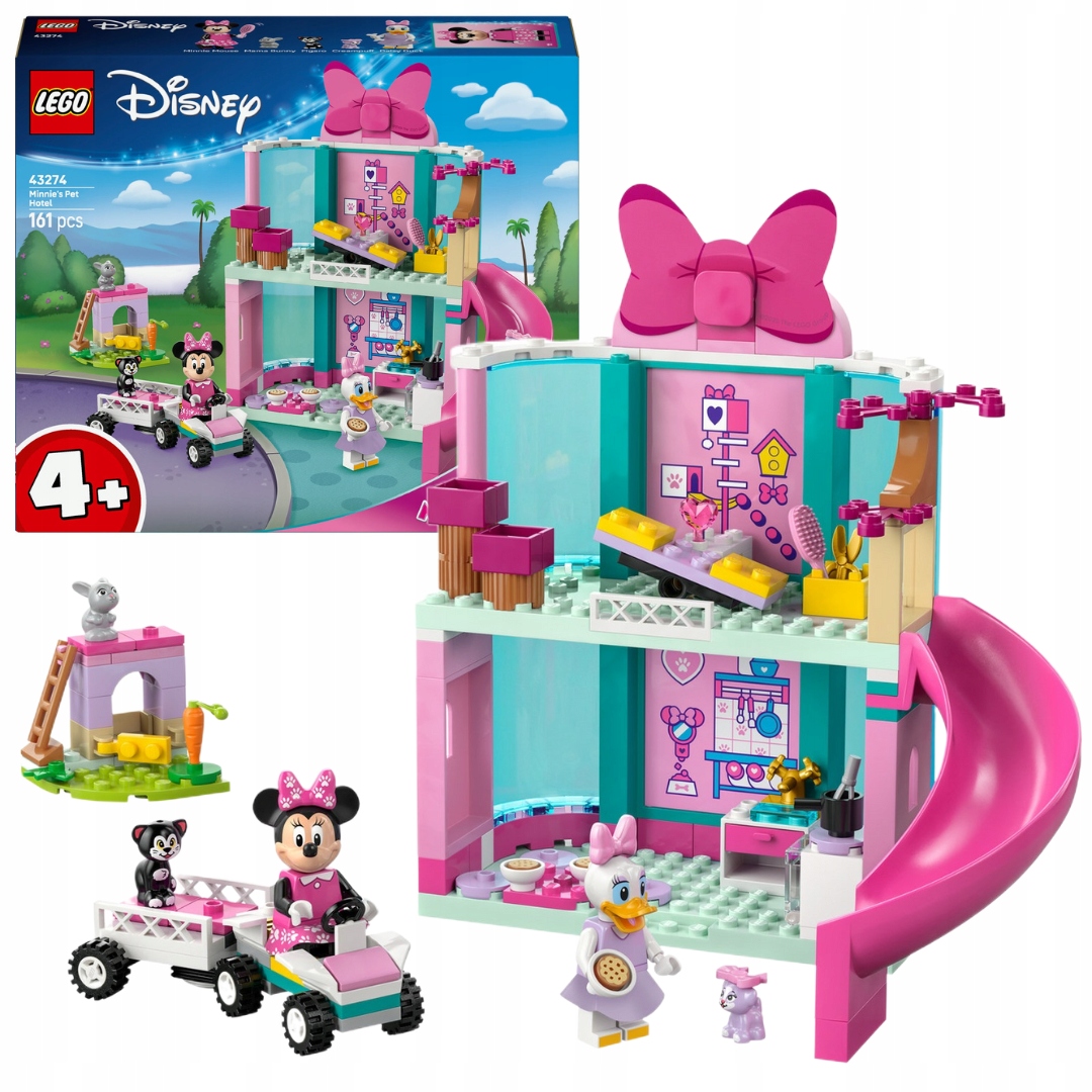 Lego Disney 43274 Hotel pro zvířata Minnie