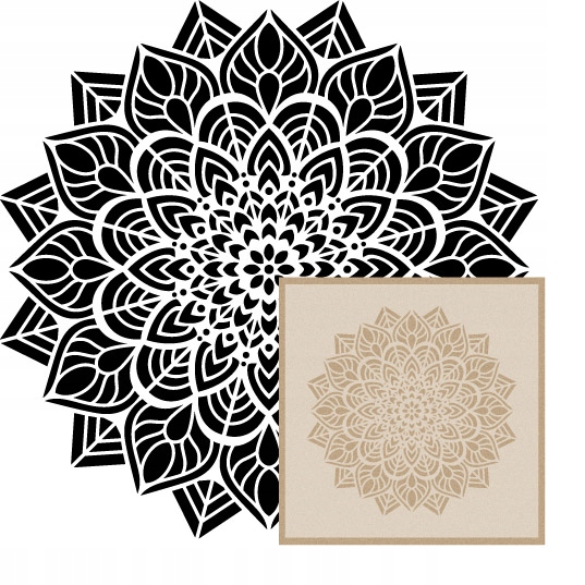 

Szablon Malarski Wielokrotny Mandala 14|55 cm