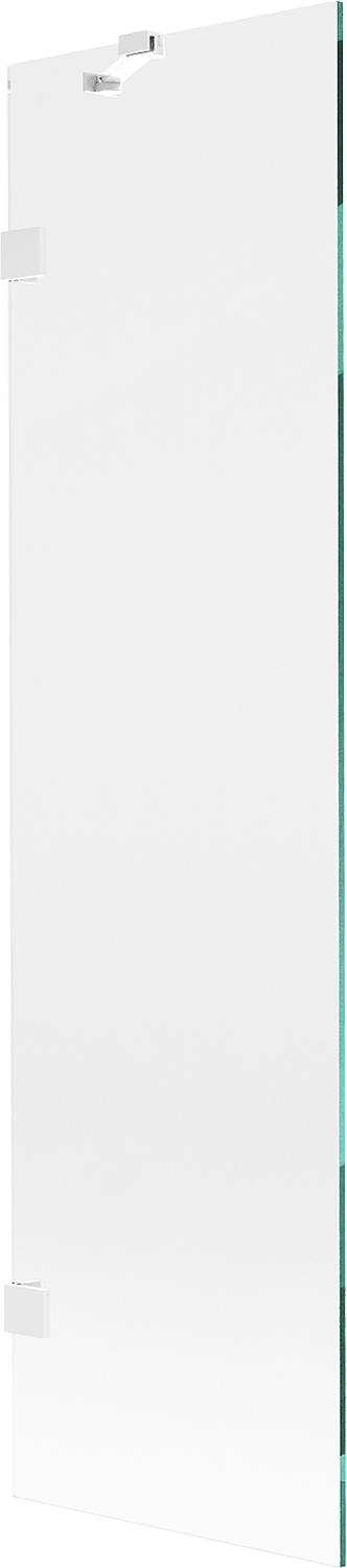 Mexen Lunar sprchová zástěna 1-křídlová 50 x 150 cm, transparentní, bílá