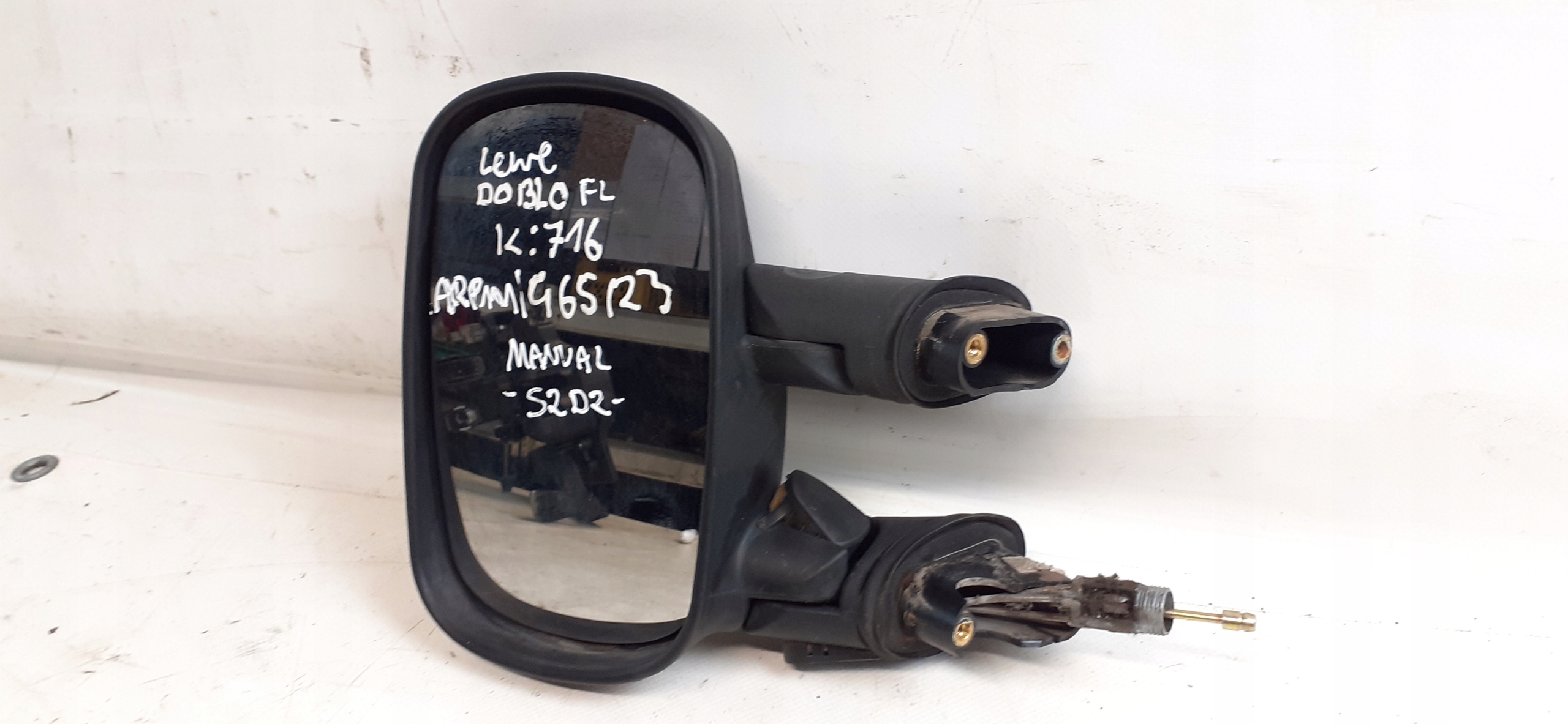 mirror FIAT DOBLO and FL MANUAL left 0158100 716
