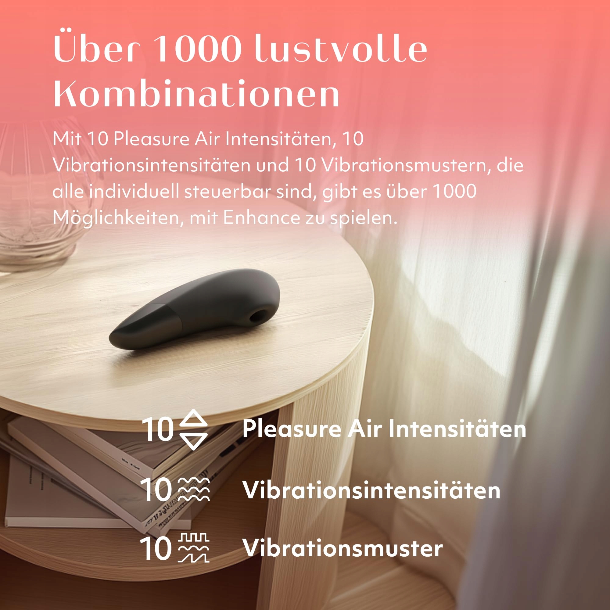 WOMANIZER Wibrator Klitoris Dla Kobiet Stymulator Ssący Wodoodporny — miniatura 5