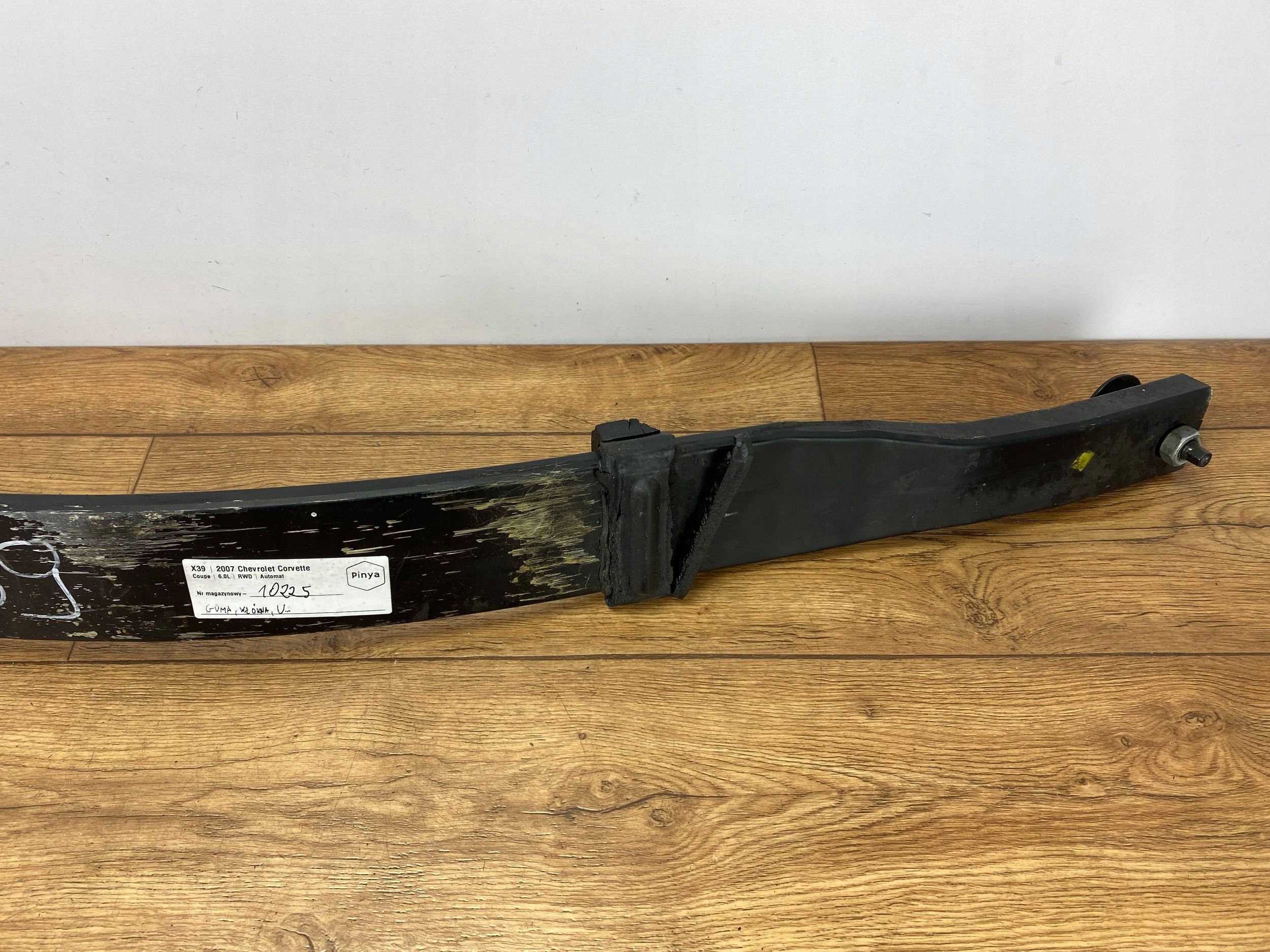 Resor spring sider Chevrolet Corvette C6 2005+