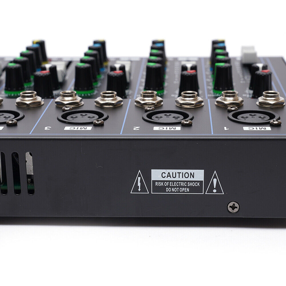 7-kanałowy mikser z Bluetooth 33x23x37cm Kolor czarny