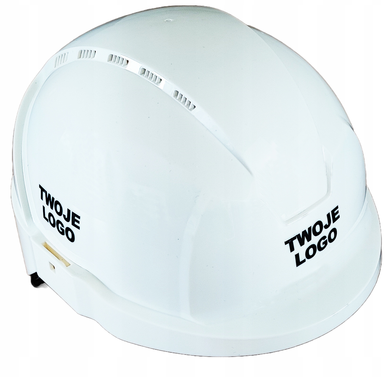 

Kask Ochronny Z Własnym Napisem Dowolne Twoje Logo