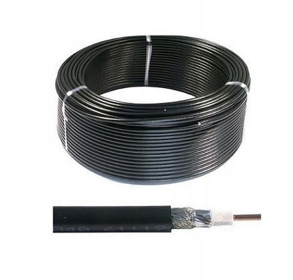 Anténní koaxiální kabel Wifi Lte 3G 4G 5G 50 Ohm H155 40 m