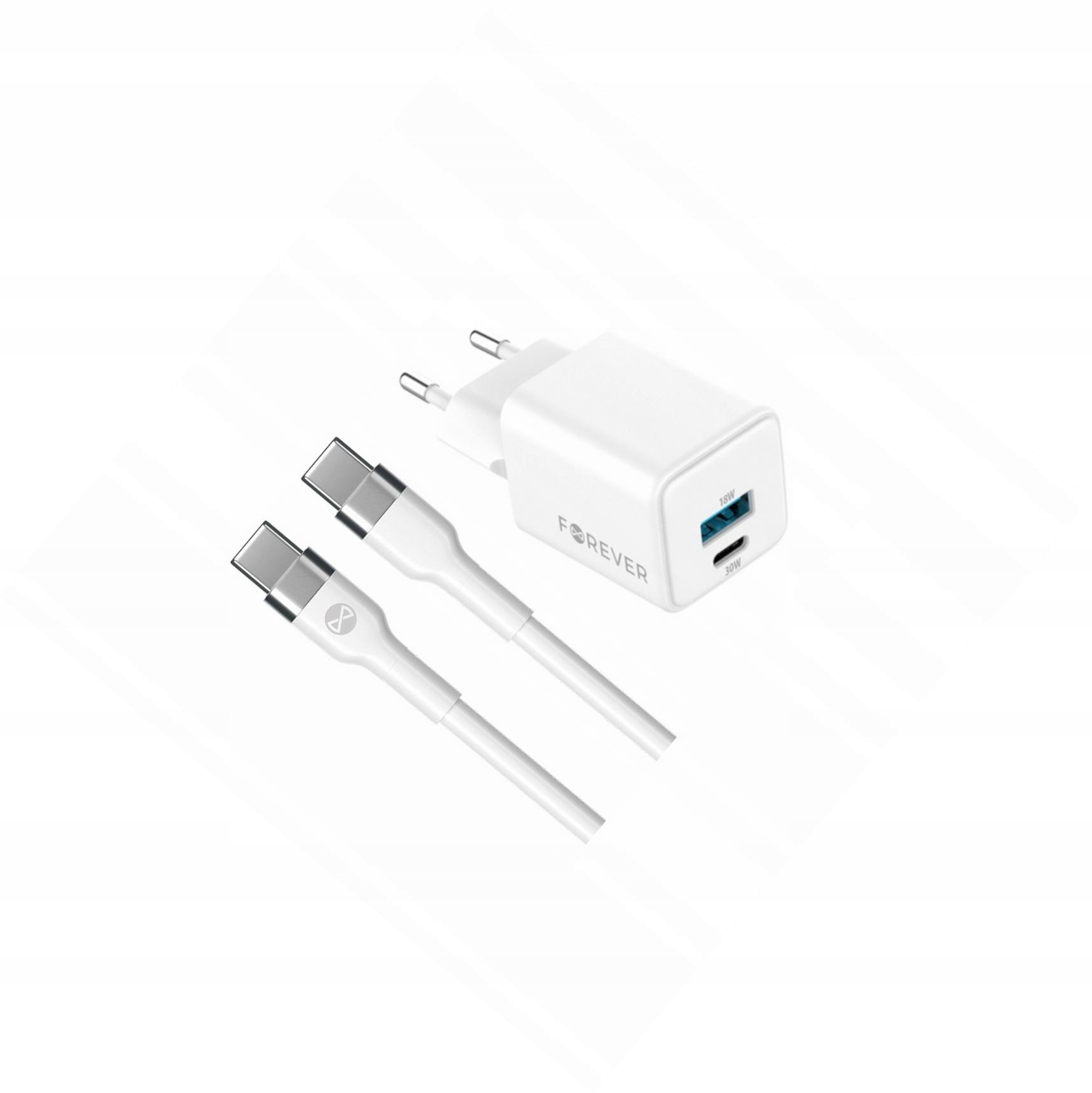 Szybka ładowarka GaN 30W długim z kablem 2m do Samsung Galaxy S25 Ultra