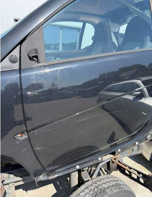 SMART ForTwo 2 II 451 07-14 PLAT side door front left black, EB1 ECA