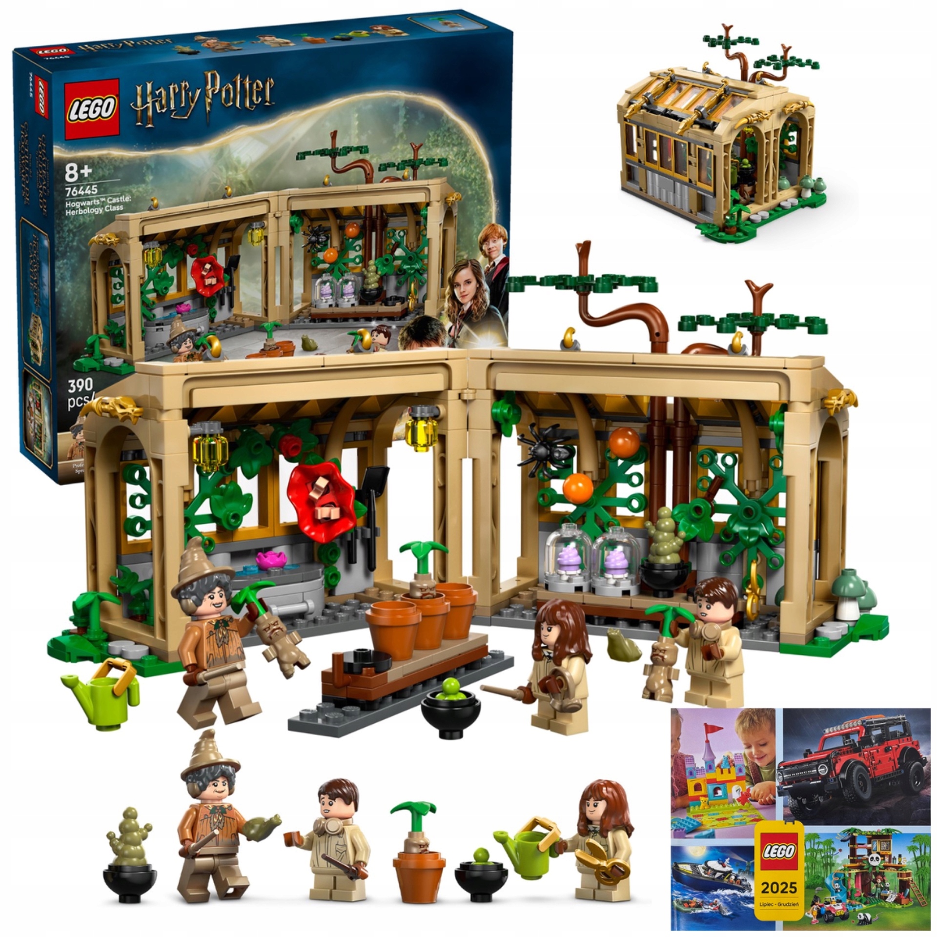 Lego Harry Potter 76445 Bradavický hrad: aktivity bylinářství
