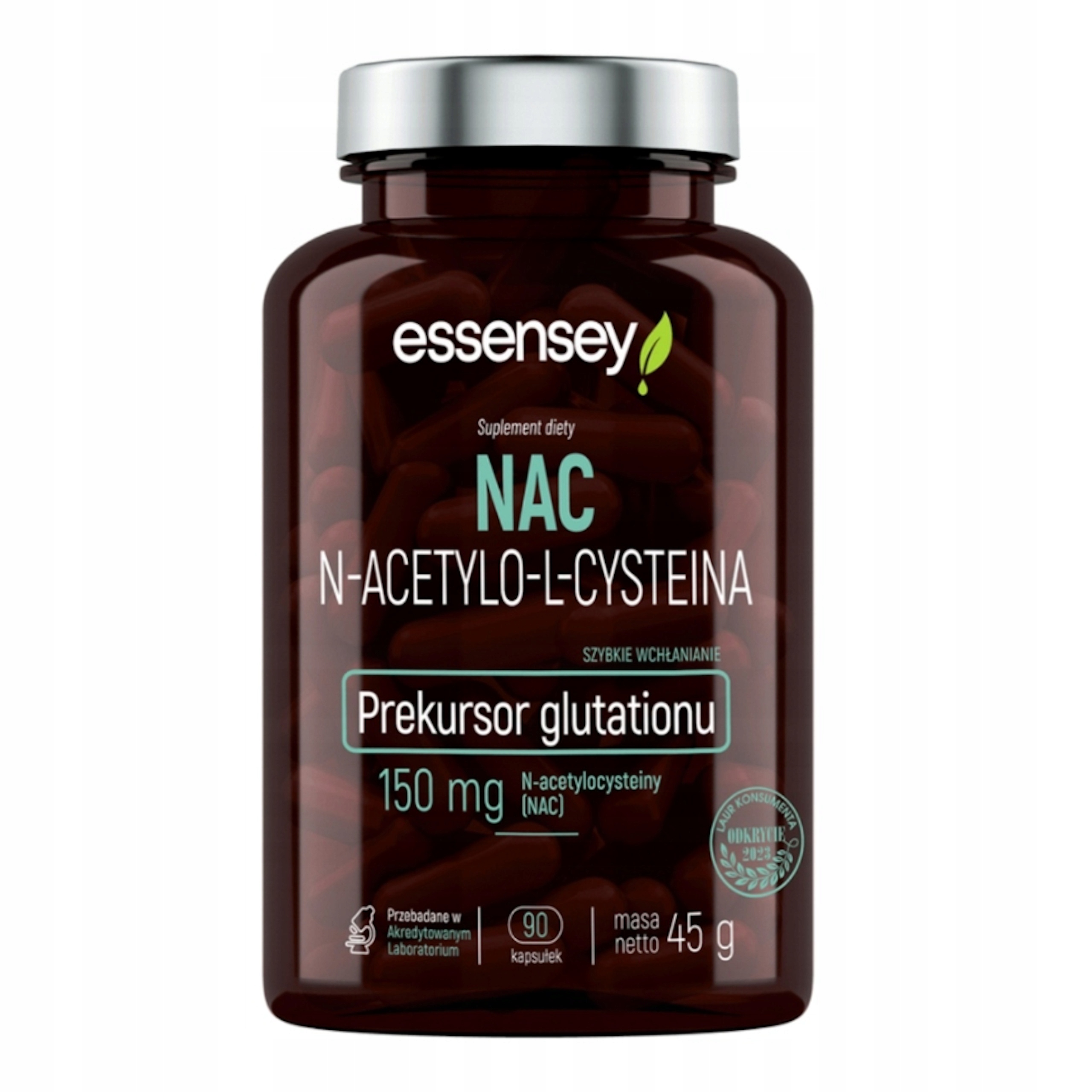 ESSENCE NAC 90 tab. GLUTATION N-ACETYL L-CYSTEIN DETOX PEČENE (ESSENSEY)