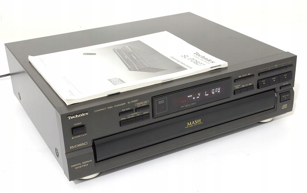 TECHNICS SL-PD827 ODTWARZACZ NA 5 CD ZMIENIARKA