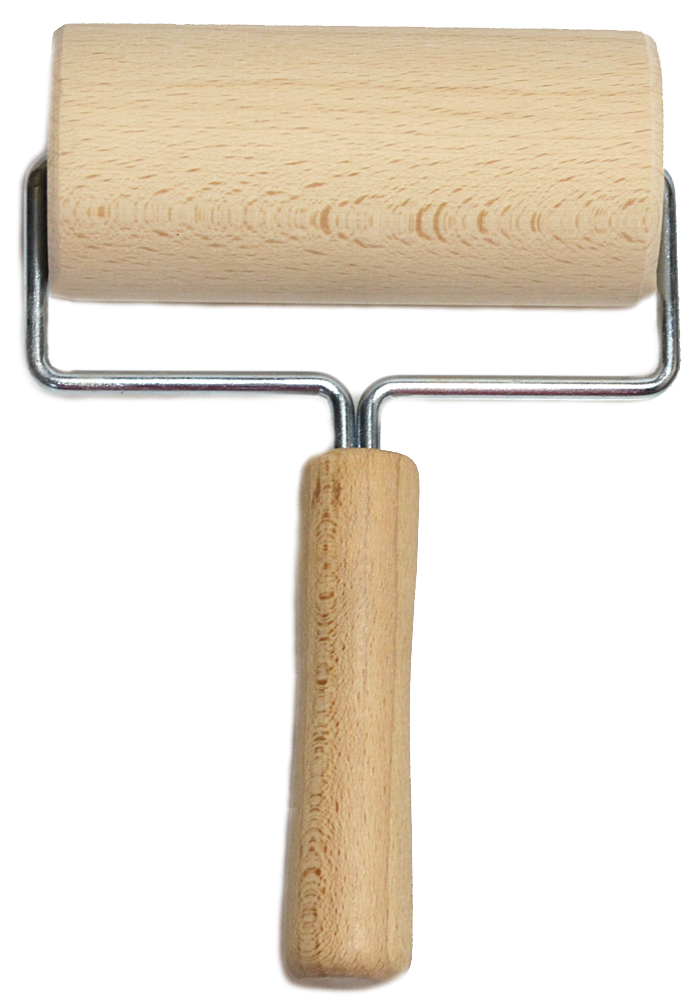 

Drewniany Wałek Do Ciasta Blachy z Rączką 12 cm.