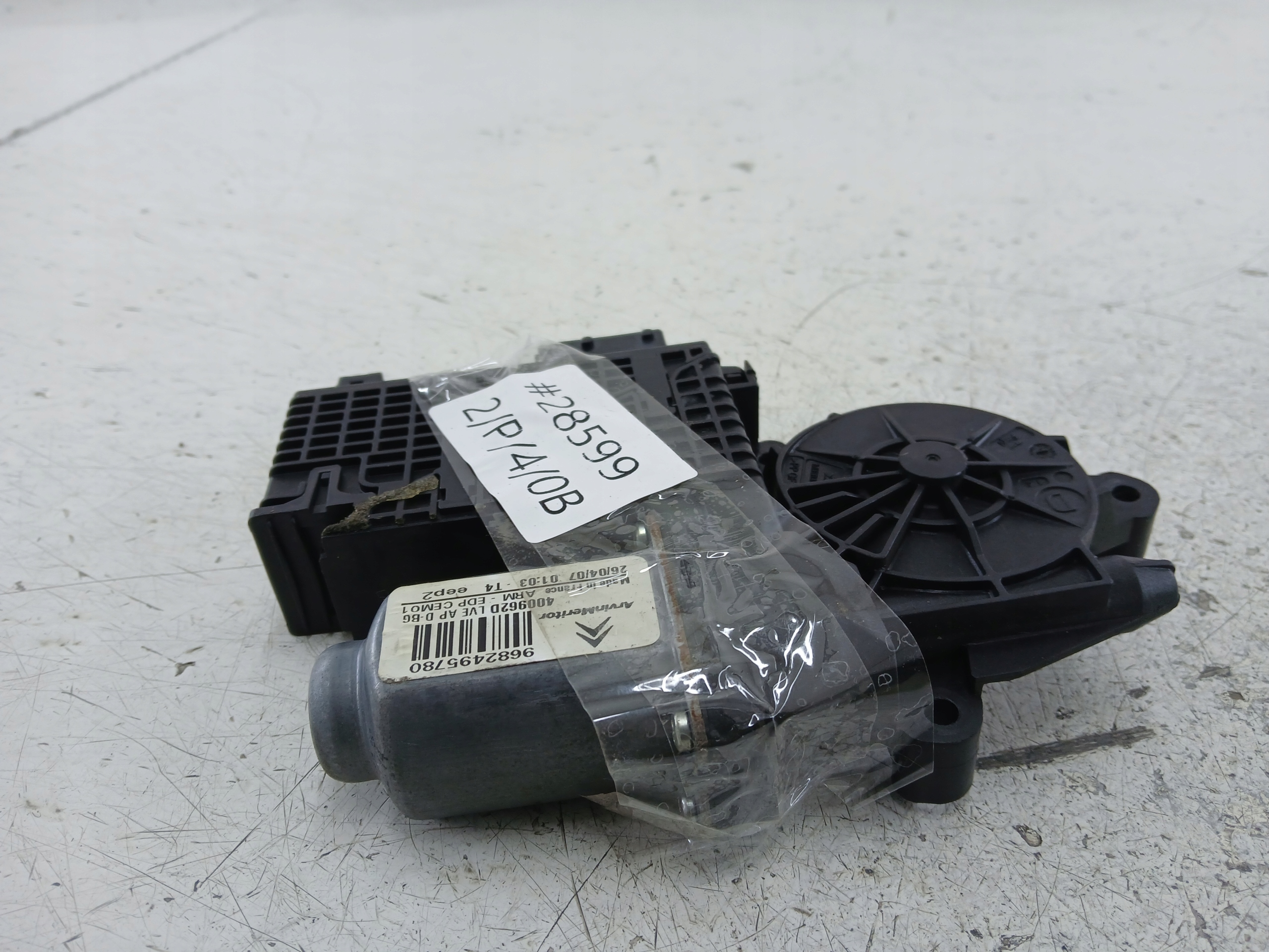 CITROEN C4 PICASSO and mini motor windows right front 9682495780