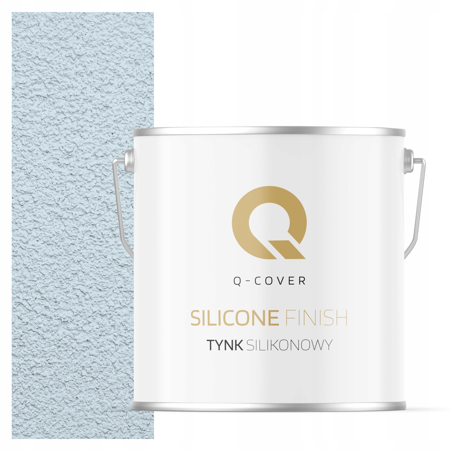 Silikonová Fasádní Omítka Bílá Modrá F111 7KG Granulace 3.0mm