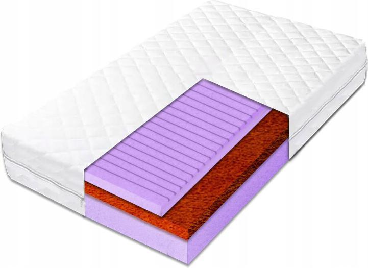 Penový matrac 90x180 15 cm, pružný, Hr kokos