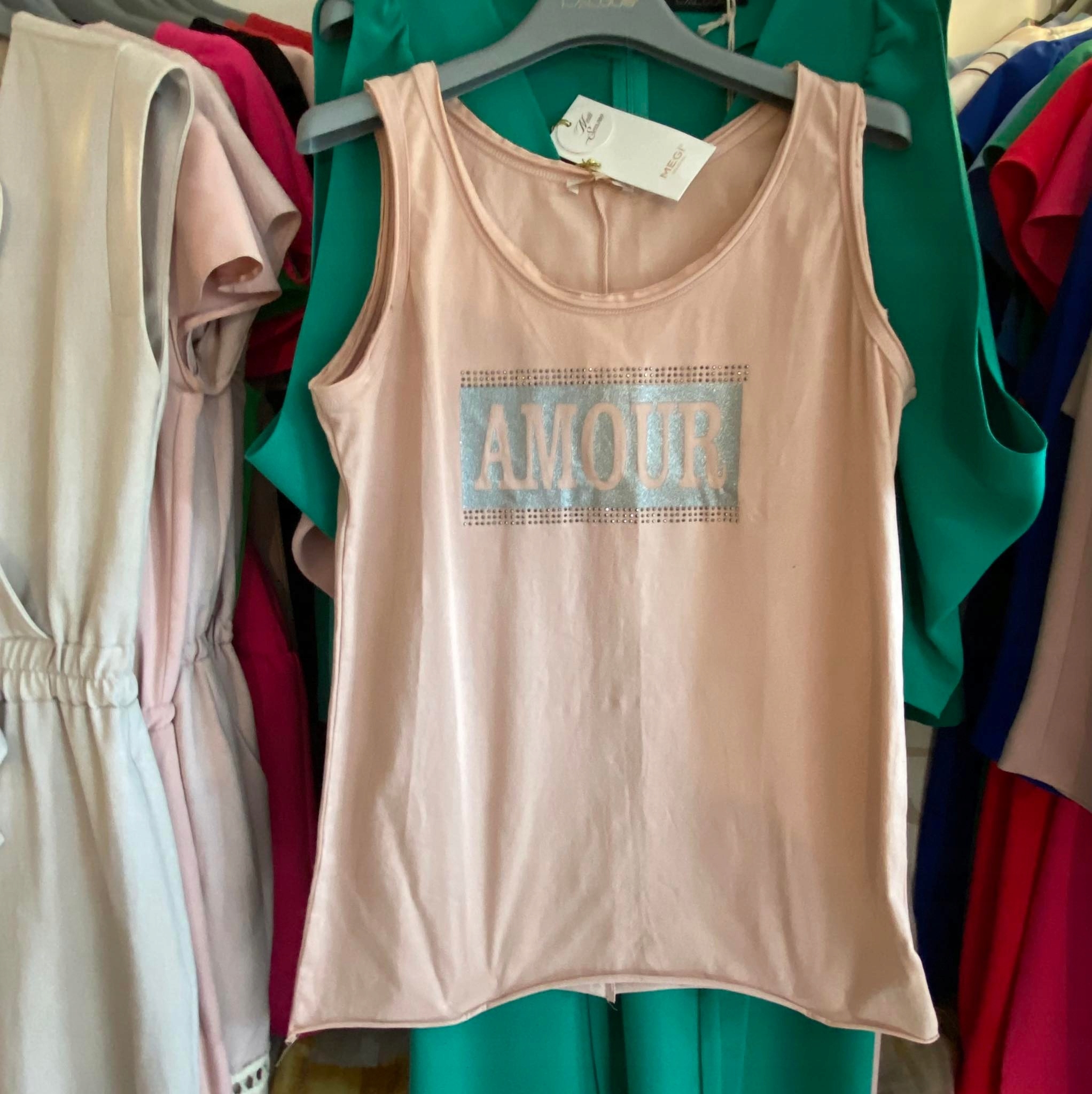 Komplet Mikina Sukně Barva Starorůžová vel. L/XL