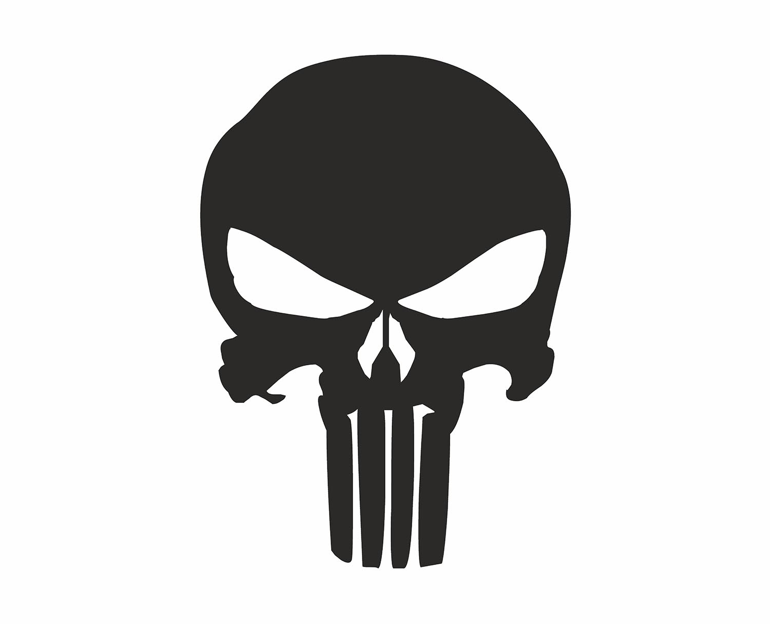 

Naklejka Punisher Czacha Czaszka Skull